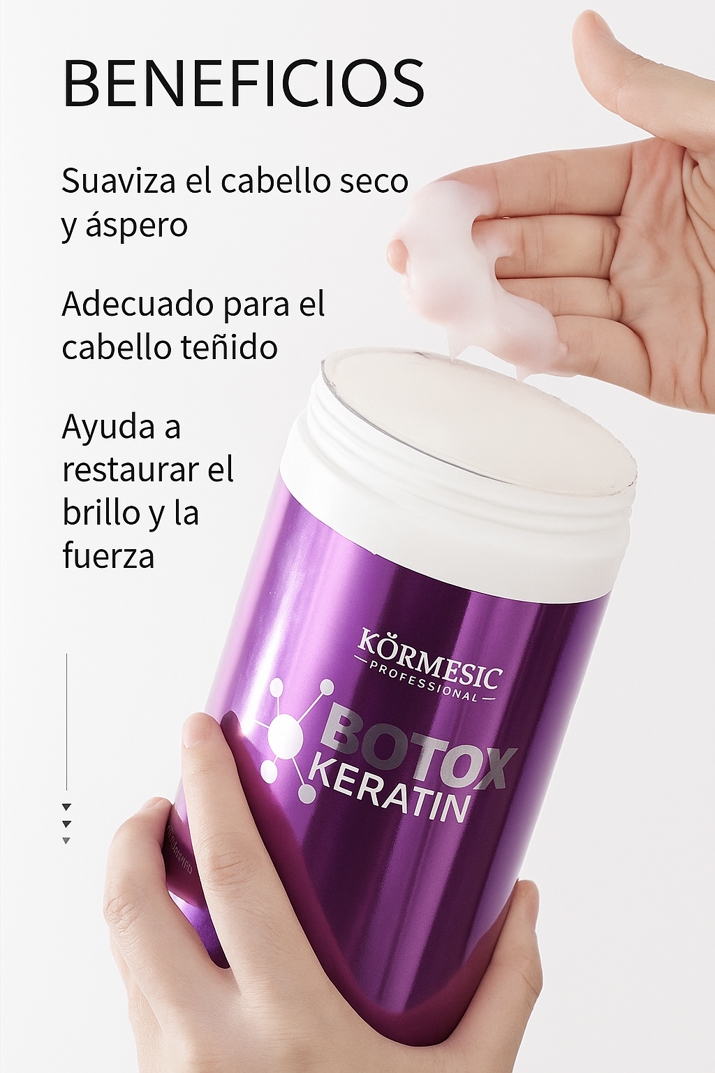 KERATIN LUXE PRO by Kormesic – Alisado, Brillo y Restauración con Envío GRATIS
