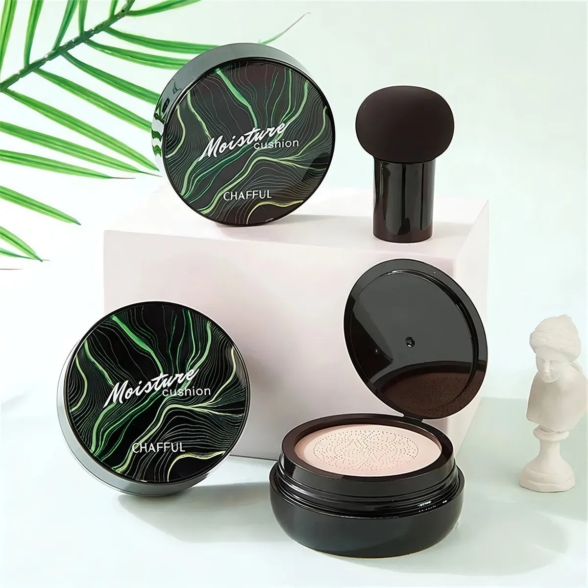 CC Moisture Cushion – Base con Hidratación Inteligente, Alta Cobertura y Envío GRATIS