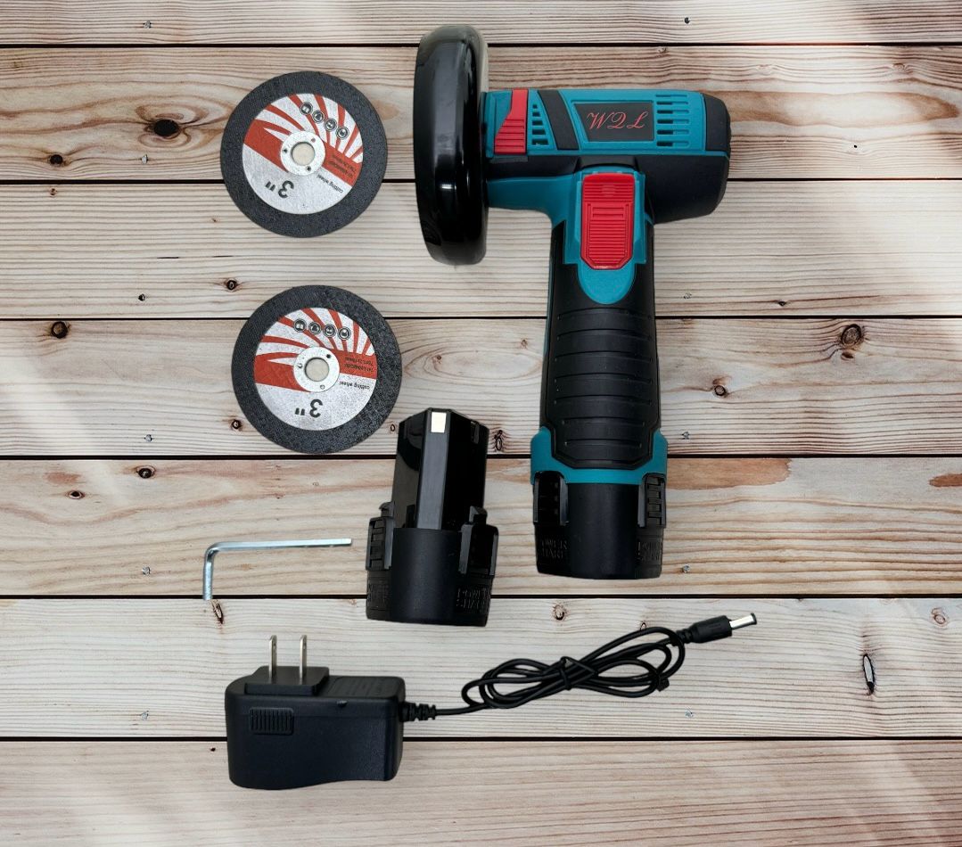 🔧 PULIDORA INALÁMBRICA PROFESIONAL 12V + 3 DISCOS Y GUANTES DE OBSEQUIO – ENVÍO GRATIS🔧