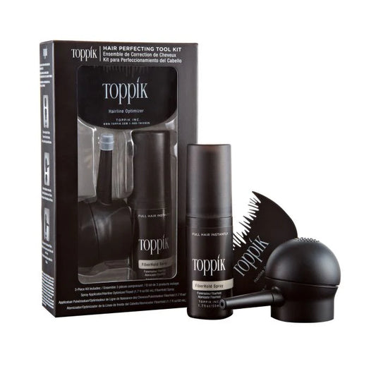 🎁 Kit Deluxe Toppik + 2 Regalos Exclusivos — ¡Cobertura Instantánea para Barba, Entradas y Canas en SOLO 30 Segundos! - Envío gratis