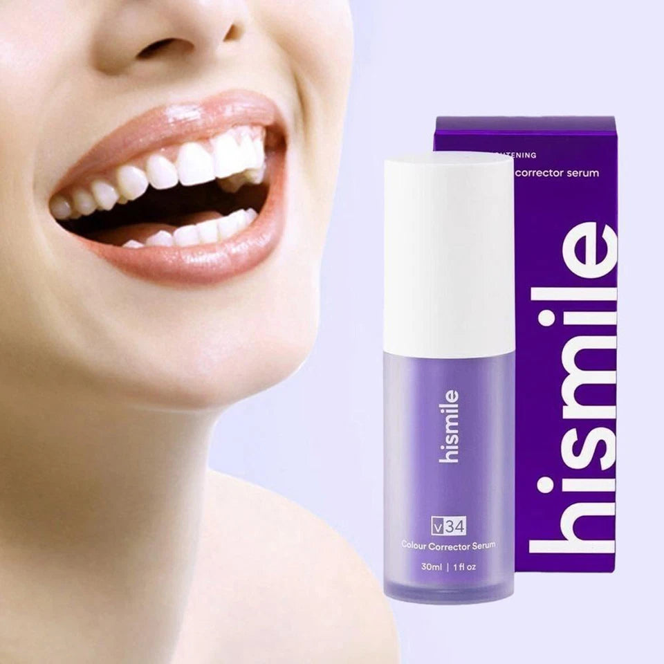 🦷 HISMILE V34™ – Blanquea al Instante + Cepillo de Regalo🎁 + Envío Gratis🚚